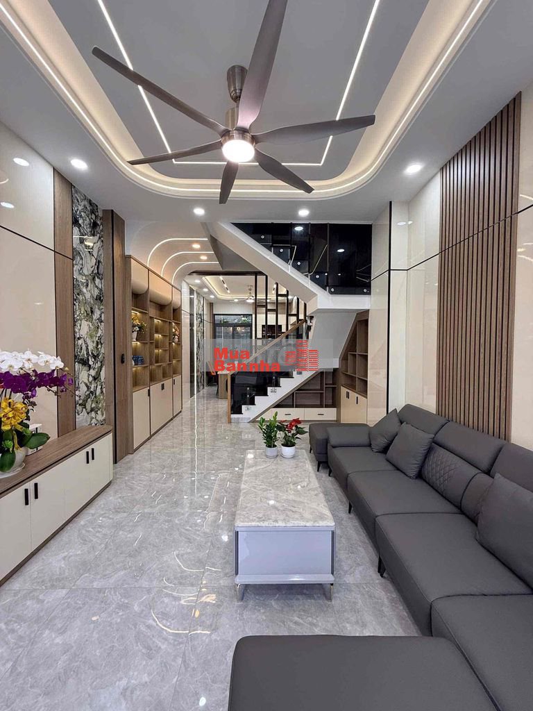 Hạ giá gấp bán Nhà Thạnh Xuân Q12 xây mới 4x18 5.3 Tỷ