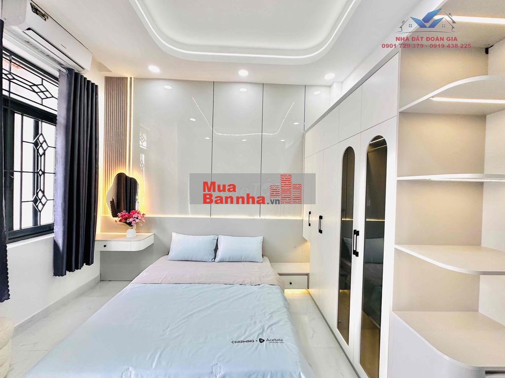 Nhà phố 4m x 15m 3 tầng full nội thất 50m ra đường Tân Chánh Hiệp 08