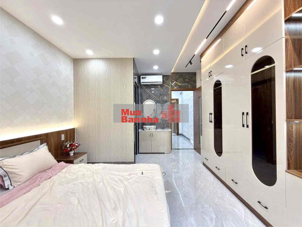 Nhà có ô chờ thang máy, đường TX 25, DT:4x16M, Lửng, 3Lầu, 4PN, S.thug