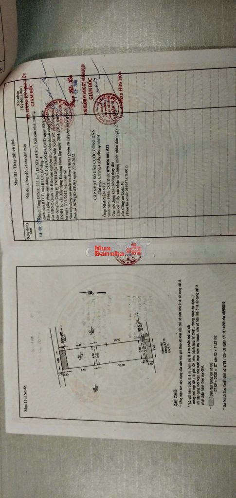 Cư Xá Đồng Tiến Hẻm số 7 Thành Thái Quận 10 Giá tốt