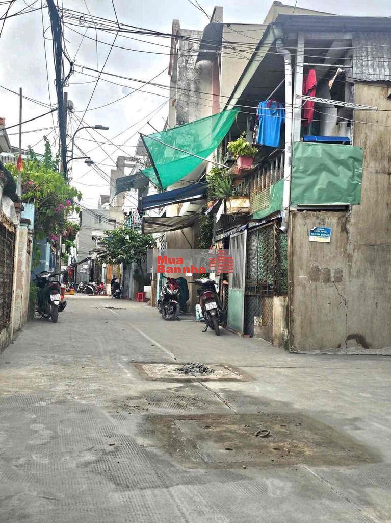 NHÀ 2 TẦNG 44M2 - MẶT TIỀN KINH DOANH 5M - BÀ HOM PHƯỜNG 13 QUẬN 6