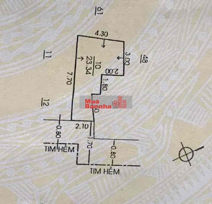 Chính chủ cần bán nhà Âu Cơ gồm 1lầu 1lửng sổ hồng hẻm xe máy thông tạ