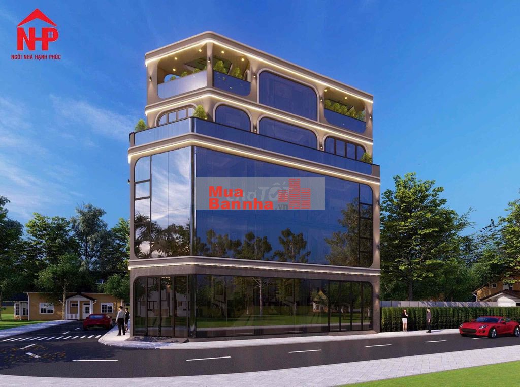 Villa Building Luxury 2MT- Biệt thự full Kính Tân Phú