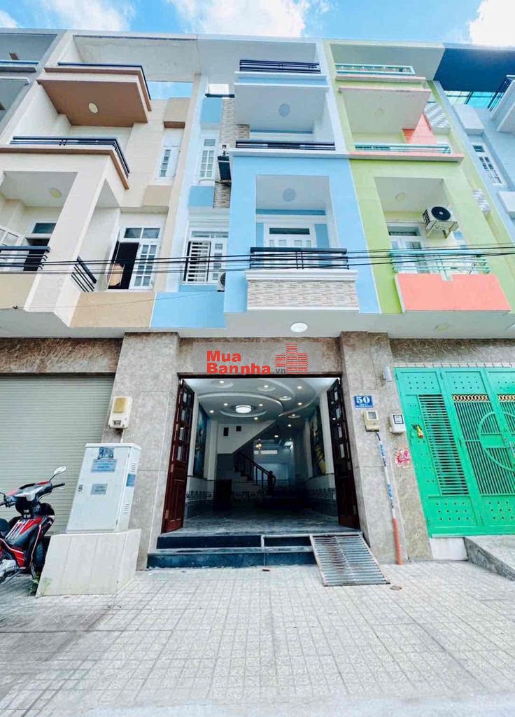 🛑NHÀ MẶT TIỀN KHU BÔNG SAO, 4 TẦNG (4x16m), MỚI, P5 Q8