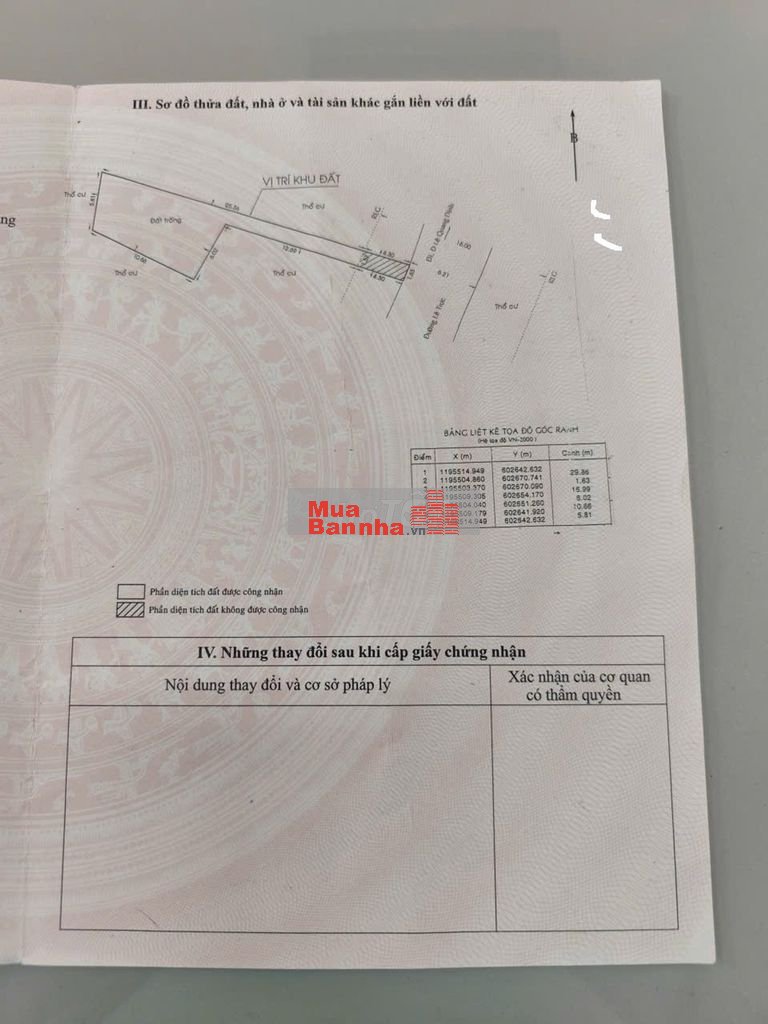 NHÀ CÓ DIỆN TÍCH ĐẤT 103M, MT THỤT ĐƯỜNG LÊ TRỰC, 8,2 TỶ