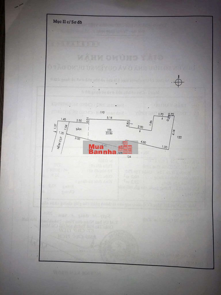 Chốt Nhanh Kẻo Trễ Hòa Bình Tân Phú DT 34m2 Giá Thương Lượng 2.6 T Alo