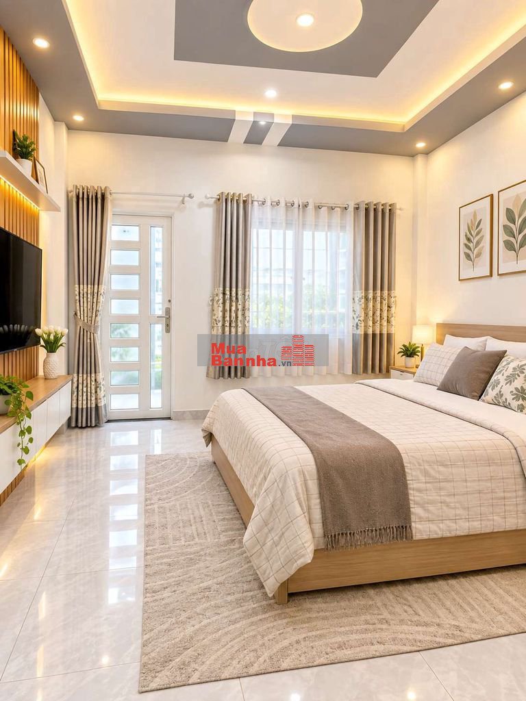 Hẻm xe hơi 40M2 Quang Trung Nhà mới hoàn công QH dân cư hiện hữu