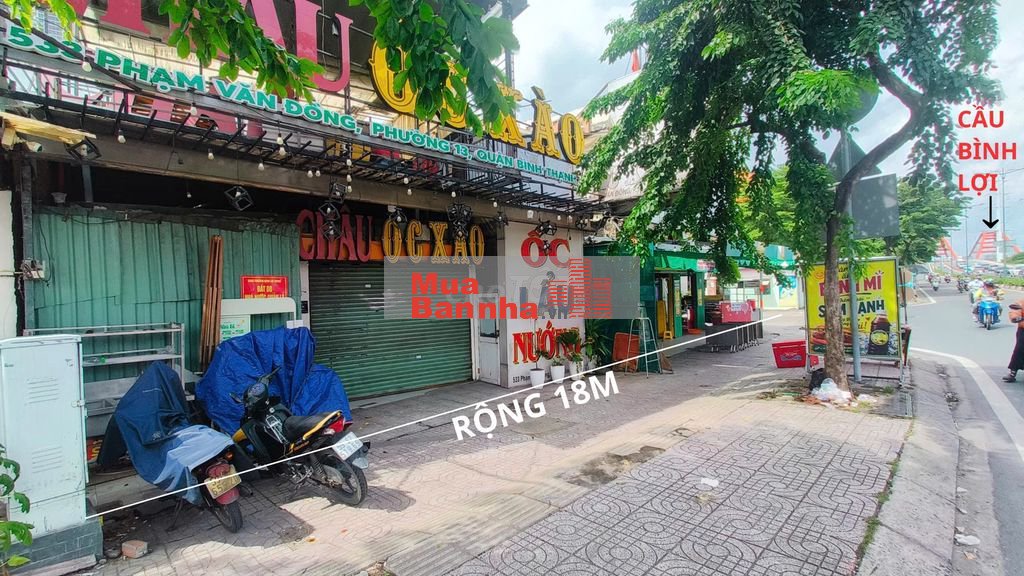 💥BÁN NHÀ GÓC 2 MT PHẠM VĂN ĐỒNG, NGANG 18M, 78M², BÌNH THẠNH – 12,5 TỶ