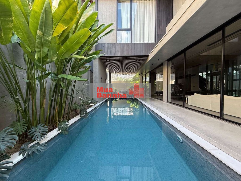 Bán biệt thự Thảo Điền 570m2 15x38m nội thất cao cấp có thang máy