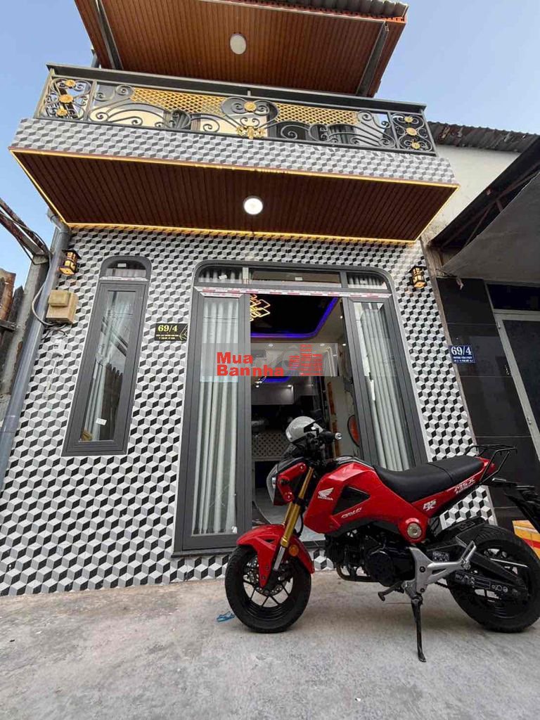 Bán Nhà Hẽm 1422 Huỳnh Tấn Phát.Quận 7. 1Trệt + 1Lầu. 2 Phòng Ngủ+ 2Wc