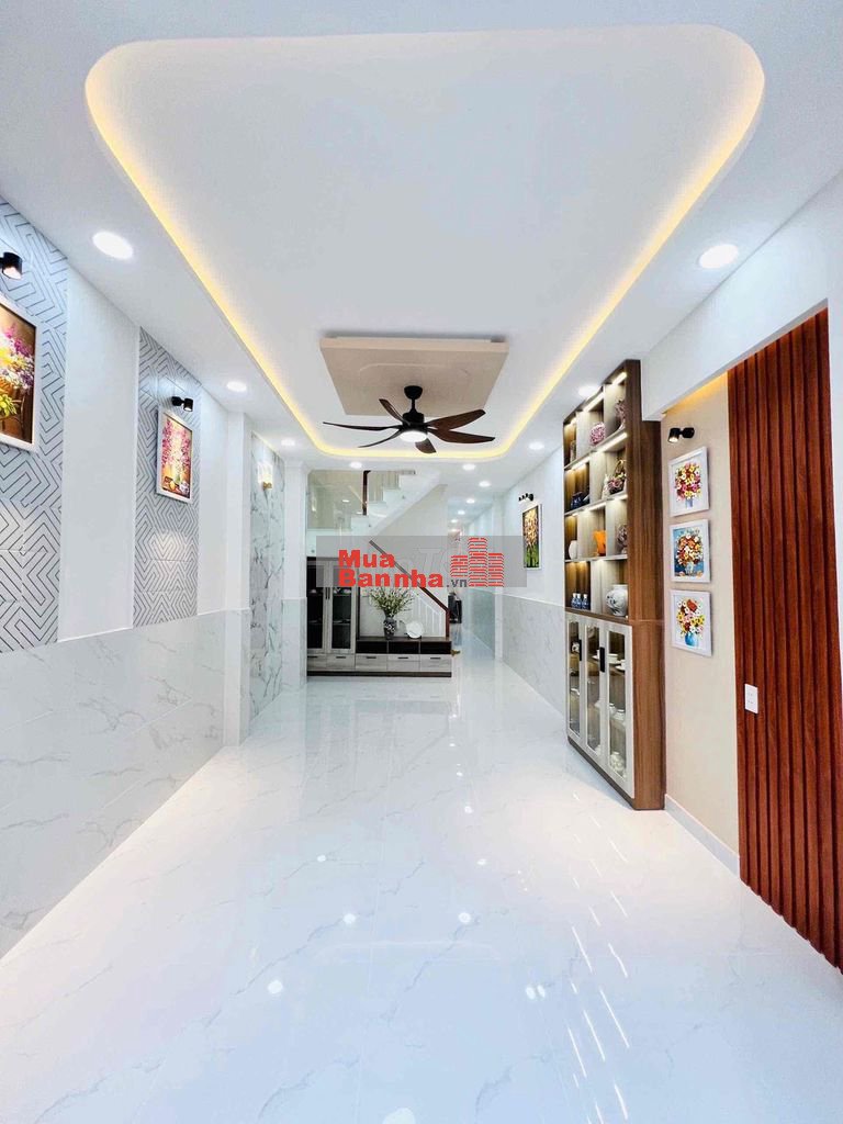 🟢 Nhà Mới 3 Tầng DT khủng 85,9m Hẻm Thông 7 PN