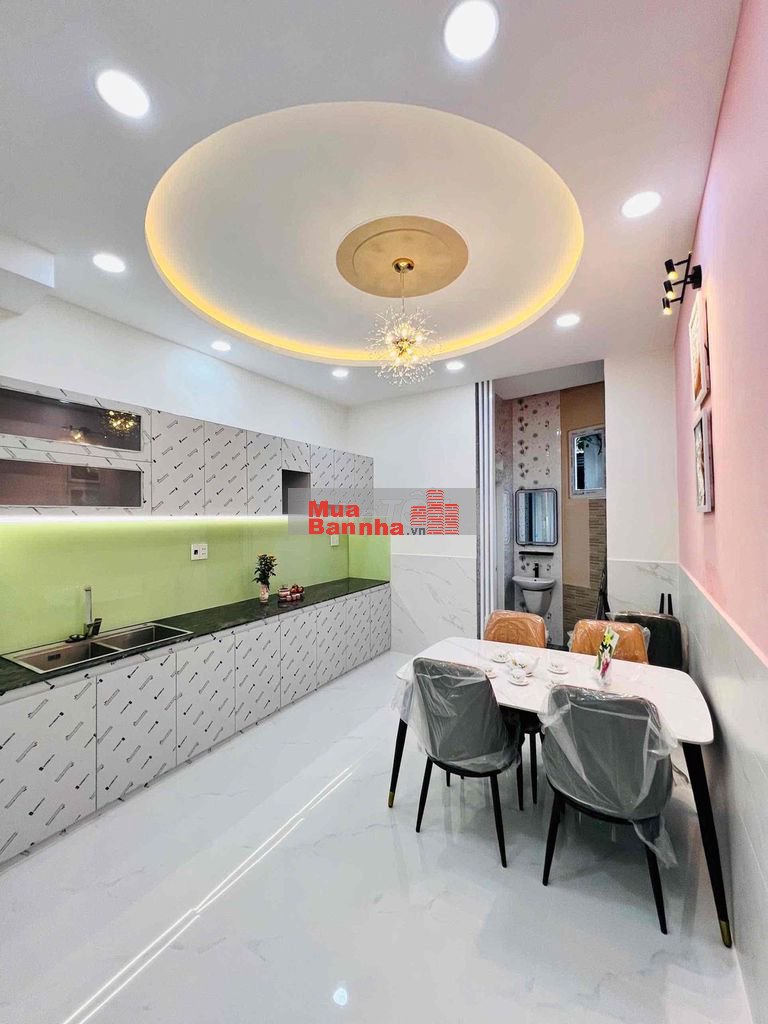 🟢 Nhà Mới 3 Tầng DT khủng 85,9m Hẻm Thông 7 PN