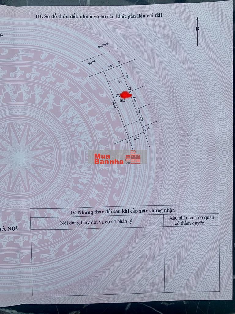 Bán LK tại OV10, khu đt Xuân Phương Viglacera đường 70