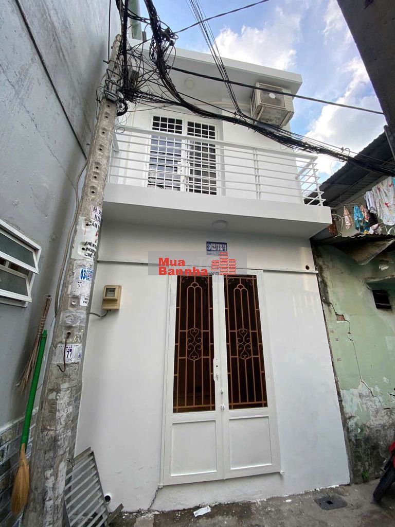 Nhà Phan Huy ích 3x6m 1 lầu sổ riêng hoàn công