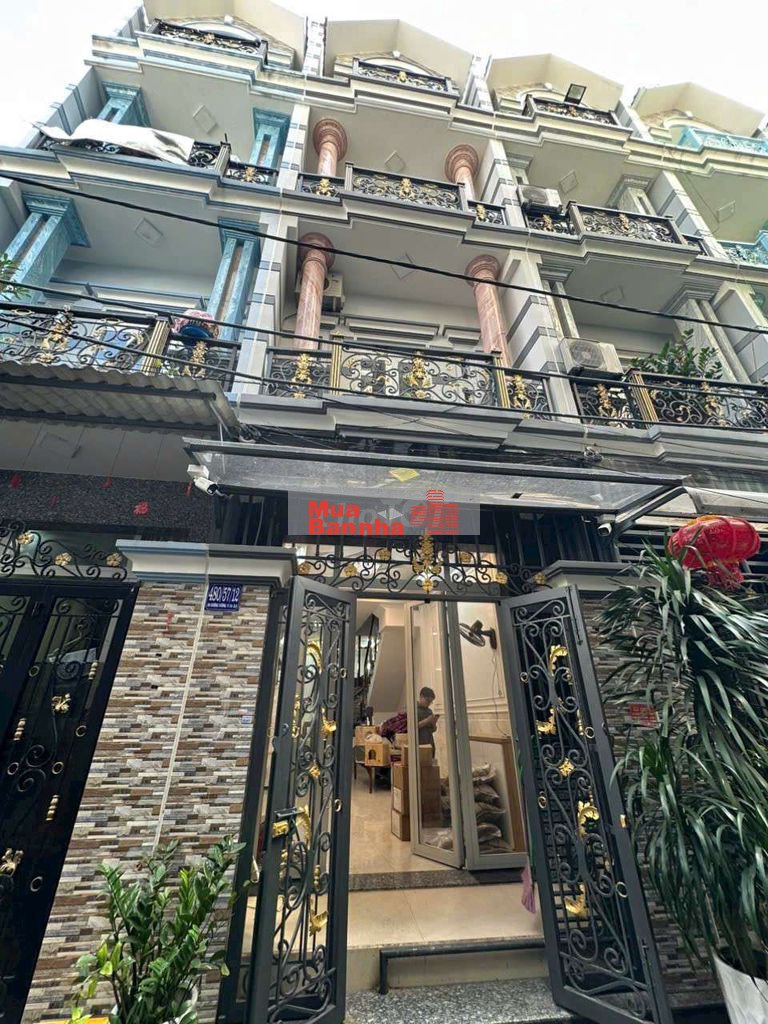 Nhà mới An Dương Vương 3.8x16 4PN mới tinh