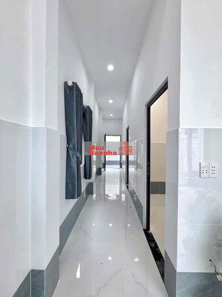 Nhà Mới Mái Hộp 5 x 16m Ngay Ngã Ba Mỹ Lộc - Sổ Hồng Hoàn Công Giá Rẻ