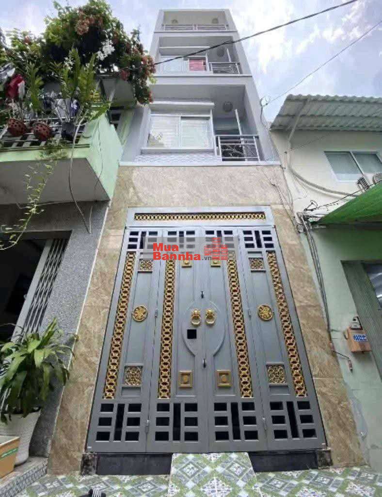 Nhà KDC Bình Phú 3x10 1 trệt 2 lầu 1T 4PN