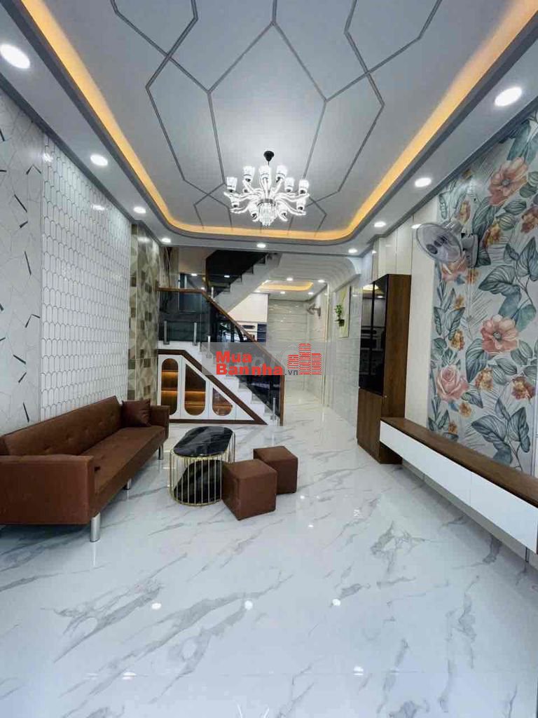 BÁN NHÀ - 3 TẦNG - KẾ TÂN HÒA ĐÔNG,BÌNH TÂN - 4x13 - HẺM XE HƠI
