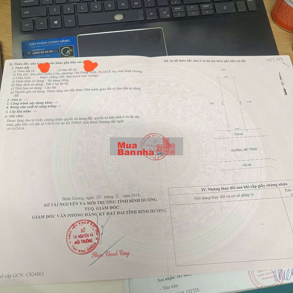 nhà khu dân cư dĩ an