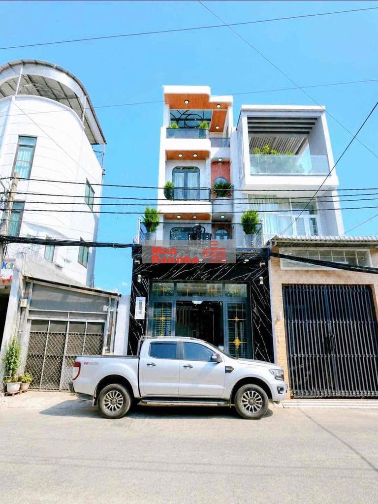 NHÀ PHỐ XÂY MỚI CÓ THANG MÁY - ĐƯỜNG RỘNG 8M 1942 HUỲNH TẤN PHÁT
