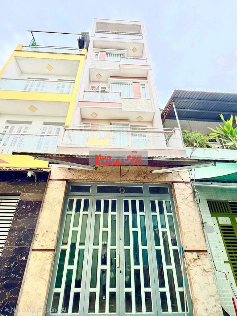 Hẻm xe hơi Hương Lộ 2, chợ 4 Xã , Bình trị đông (4x16m) 5 tầng nhà đẹp