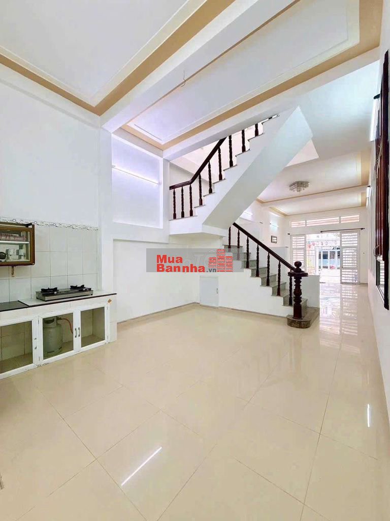 nhà 1trệt 1lầu sổ hồng hoàn cong đường chu van an kdc thới nhựt 2