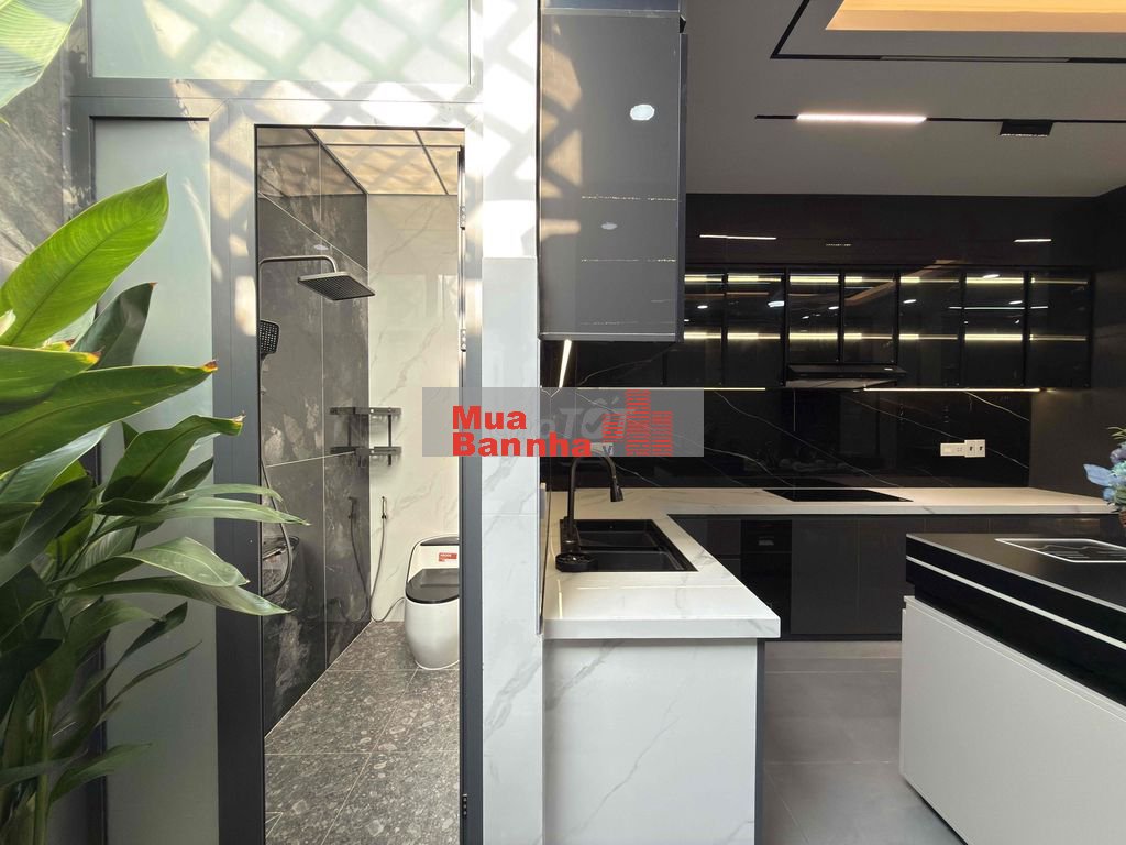 Nhà mới full nội thất đường TX 25, DT:4x16M, Lửng, 3 Lầu, 4PN, P.thờ