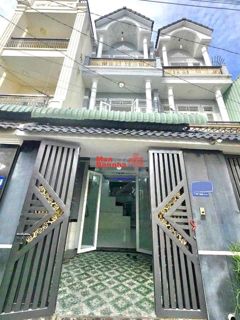 Nhà 3.8m x 19m 3 tầng hẻm 5m đường Hiệp Thành 35 ngay siêu thị Mega
