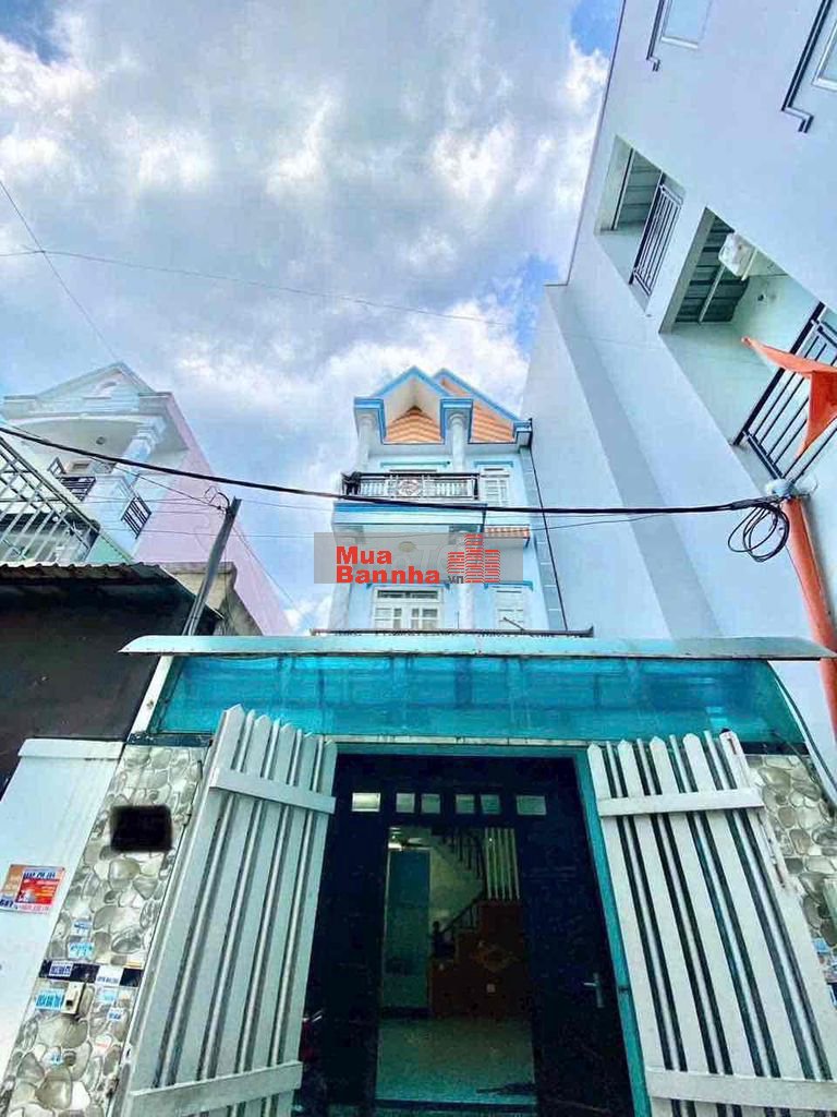 Nhà 72m² 3 tầng, 4PN, ô tô tận cửa, gần HT City Q12, chỉ 5 tỷ
