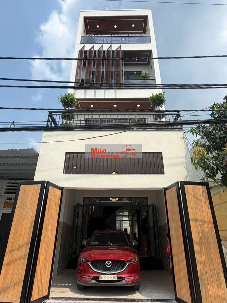 Siêu phẩm Mặt tiền nhánh 5x22m đúc 4 tầng Thạnh Xuân 25