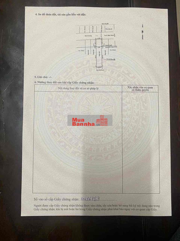 Bán nhà 4x20, SHR, có 3 lô tại 399/39A Bình thành, BHH