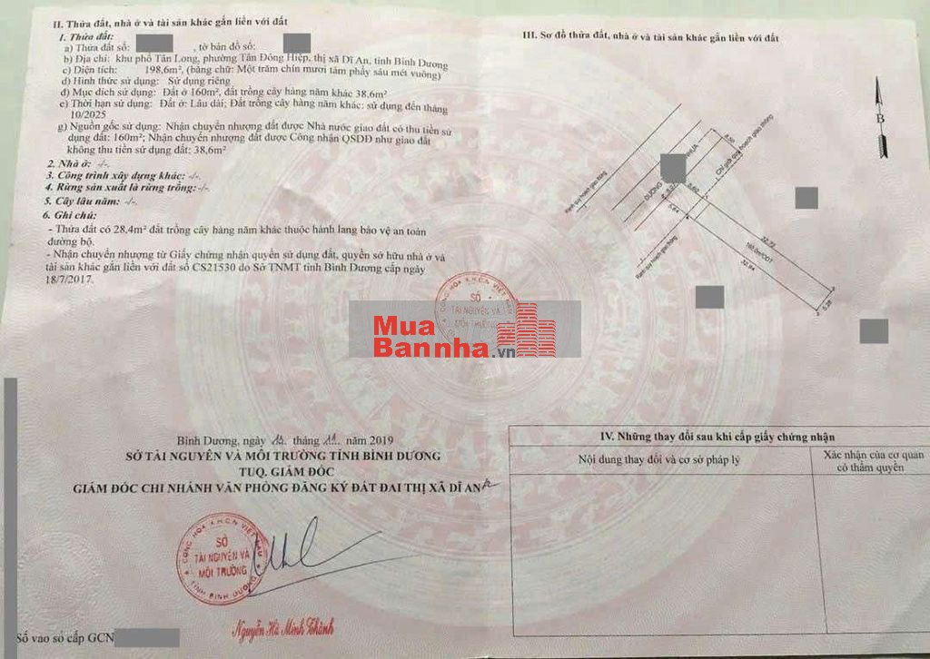 Nhà trọ 199m mặt tiền KD gần chợ Tân Long, p Tân Đông Hiệp, TP Dĩ An