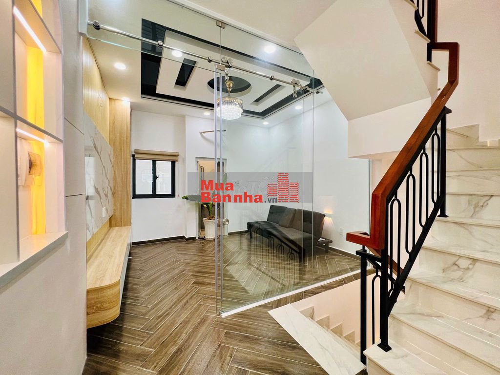 Nhà Mới 6 Lầu Tân Hòa Đông (4x15m có thang máy) hẻm 7m gần chợ Phú Lâm