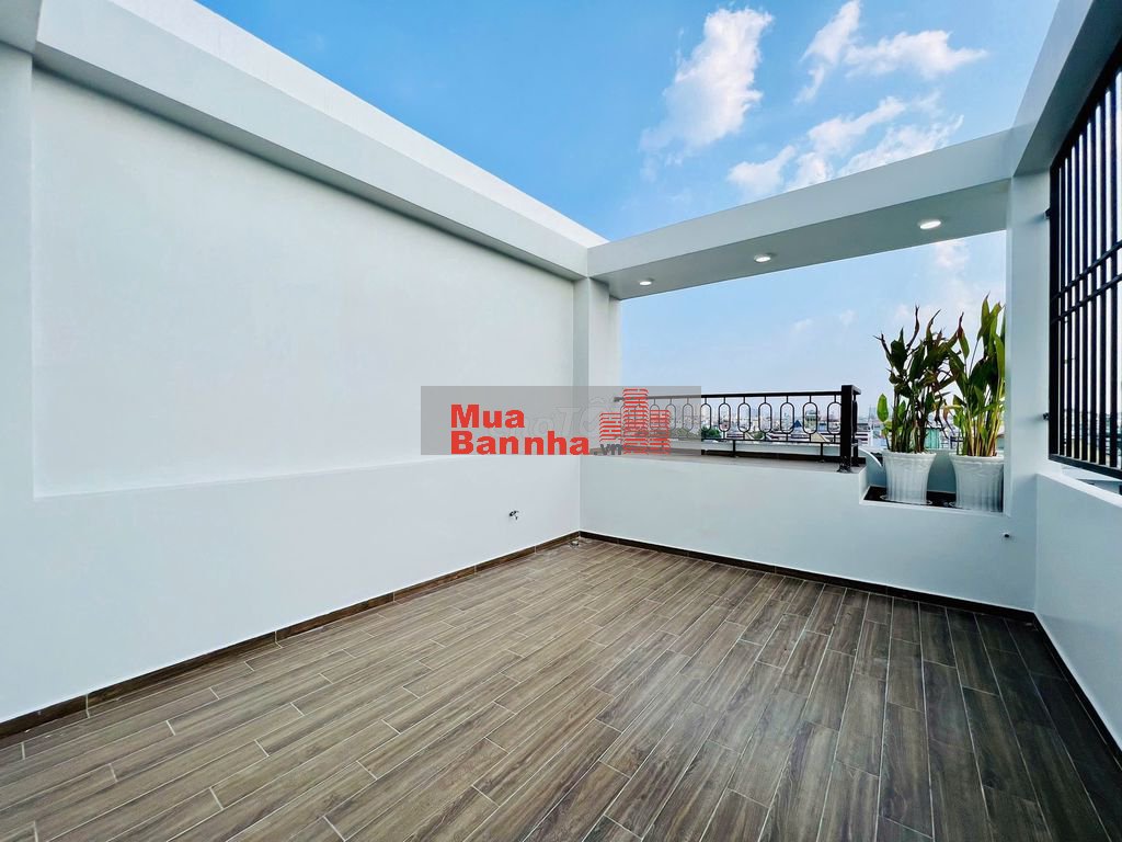 Nhà Mới 6 Lầu Tân Hòa Đông (4x15m có thang máy) hẻm 7m gần chợ Phú Lâm