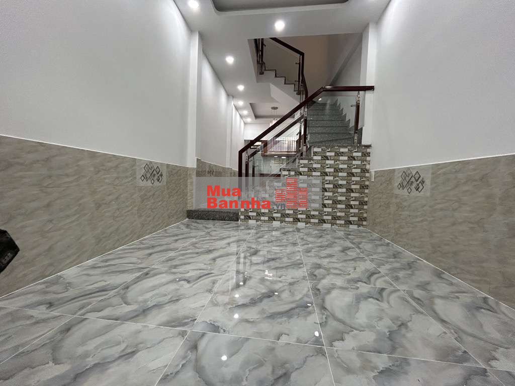 Nhà Q.6 hẻm xe hơi thông gần vòng xoay Phú Lâm