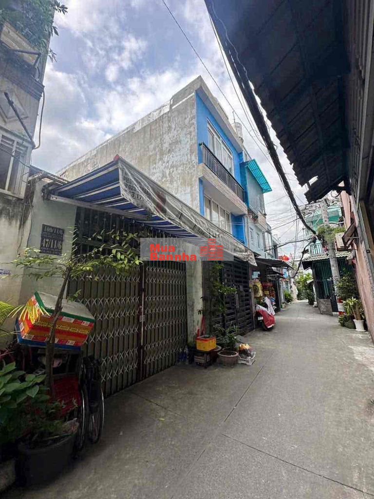 nhà thống nhất p16 hẻm xe hơi 2 tầng
