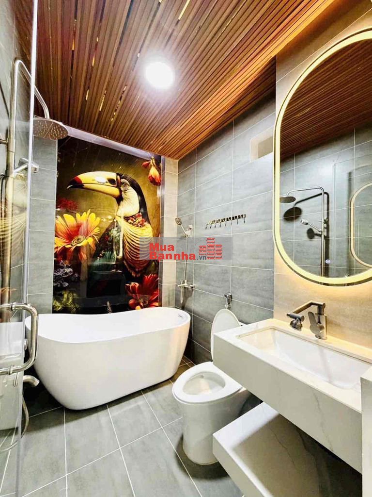 🛑NHÀ MỚI, 4 TẦNG, HẺM THÔNG, GẦN MT PHẠM HÙNG