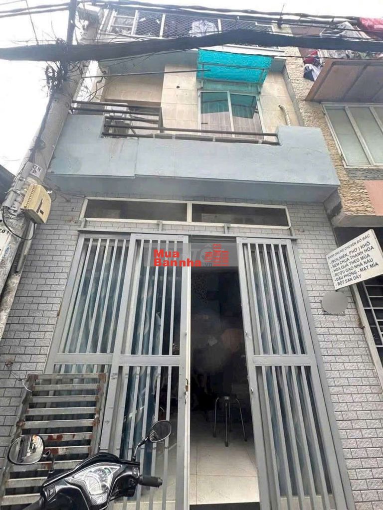 nhà hẻm 275 Quang Trung p10, 3,3x5,5m, 2 lầu, 2pn, 3wc