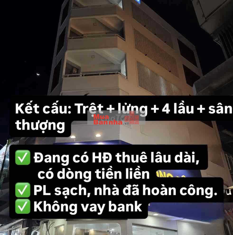 NHÀ MT HỒNG BÀNG PL CHUẨN, CÓ DÒNG TIỀN SẴN CẦN BÁN
