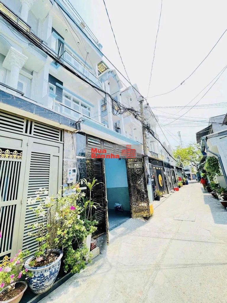 NHÀ 4 TẦNG - HẺM XE TẢI ĐƯỜNG HIỆP THÀNH 13, Q12 - 68M2, KHU DÂN TRÍ