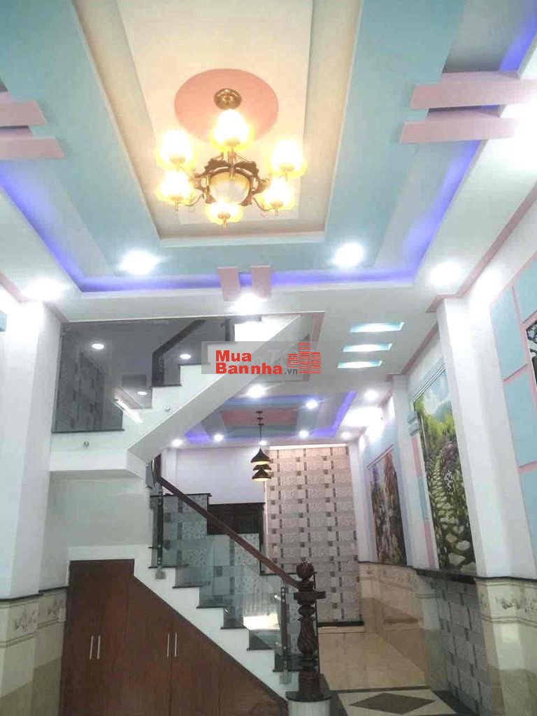 NHÀ 4 TẦNG - HẺM XE TẢI ĐƯỜNG HIỆP THÀNH 13, Q12 - 68M2, KHU DÂN TRÍ