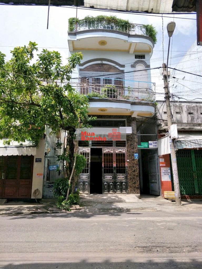 Nhà 2 lầu + 14p trọ Thu nhập 25tr/th. Ngộp ha 1ty. CHợ xóm vắng