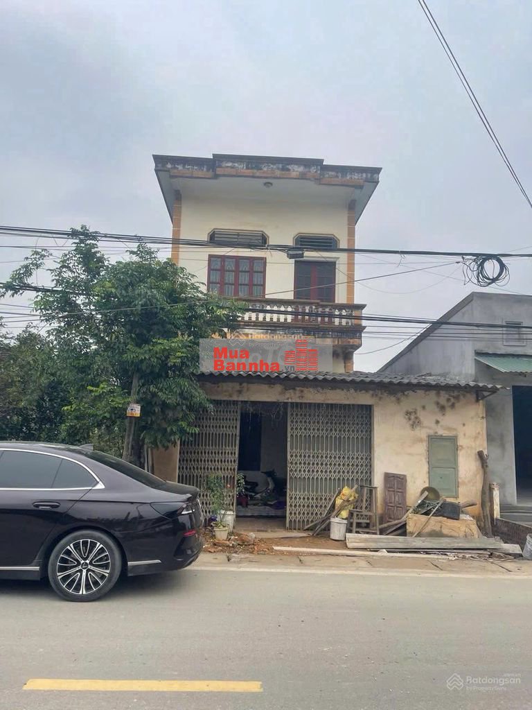 Bán nhà 2 tầng mặt đường Khoang Xanh Suối Tiên, Vân Hòa, Ba Vì