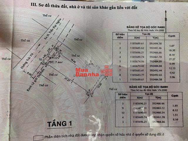 Giảm thêm 500Tr, Bán đất full thổ cư 290m2 tại vòng xoay An Lạc HH1%