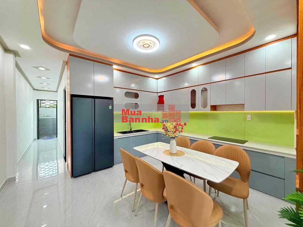Nhà Mới Xây 4,4 x 21m Ngay Lộc Hậu Mỹ Lộc Đường Xe Hơi 7 Chỗ - SHR