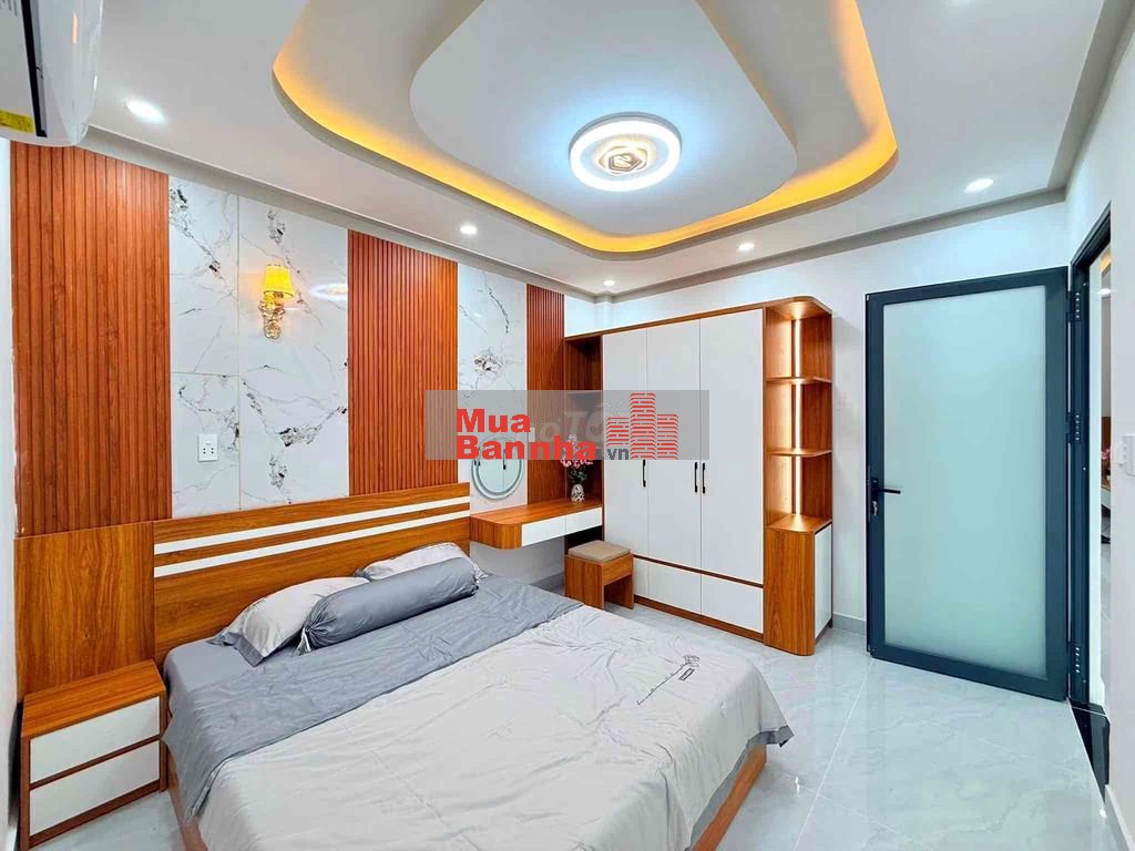 Nhà Mới Xây 4,4 x 21m Ngay Lộc Hậu Mỹ Lộc Đường Xe Hơi 7 Chỗ - SHR