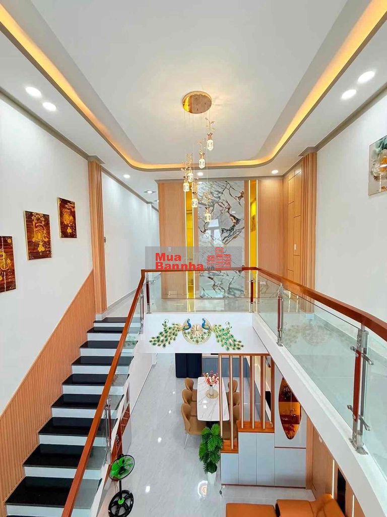 Nhà Mới Xây 4,4 x 21m Ngay Lộc Hậu Mỹ Lộc Đường Xe Hơi 7 Chỗ - SHR