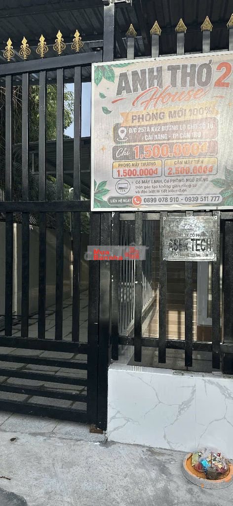 Nhà trệt + 4 phòng trọ hoàn thiện mới 100% TẠI CÁI RĂNG