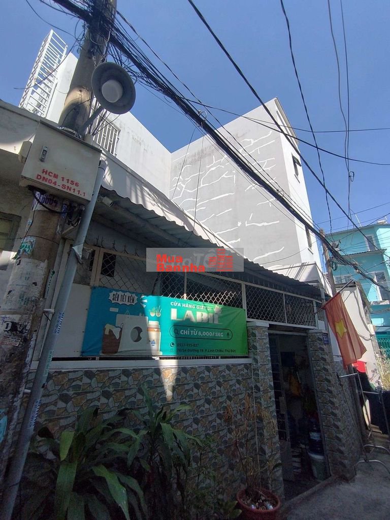 4,2 TỶ - NHÀ C4 - 56M2 - NGAY HOÀNG DIỆU 2, LINH CHIỂU