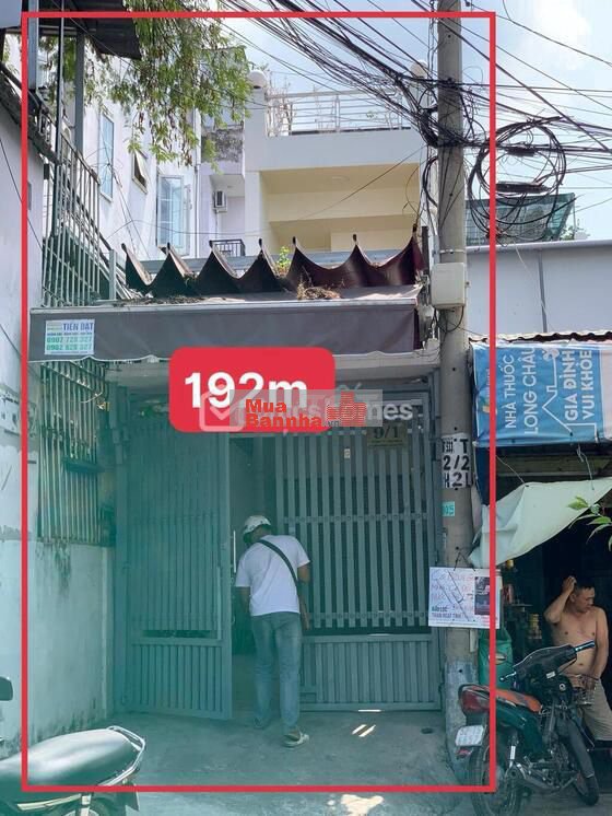 Nhà mới xây mặt tiền thụt 192m2 sử dụng, hơn 9 tỷ, sát Phạm Văn Đồng